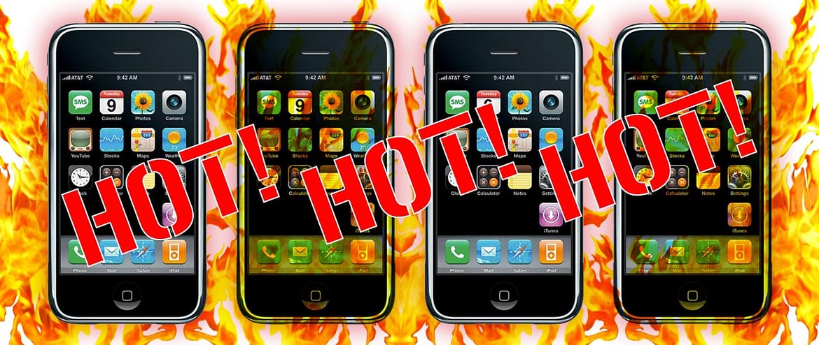 Hot stuff that iPhone …